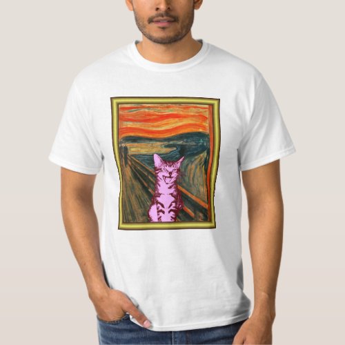 Scream Cat T_Shirt