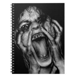Scream Custom Notebook