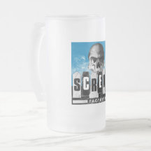 Scream Factory Frosted Glass Mug
