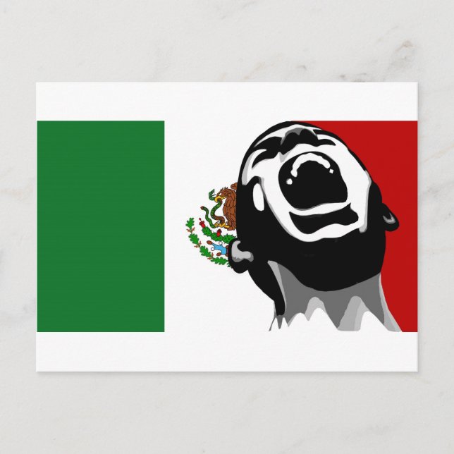 Scream for Mexico Postcard (Front)
