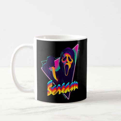 Scream Ghost Colourful WhatS Your Favorite Scary  Coffee Mug