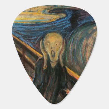 Scream Guitar Pick by The_Pick_Place at Zazzle