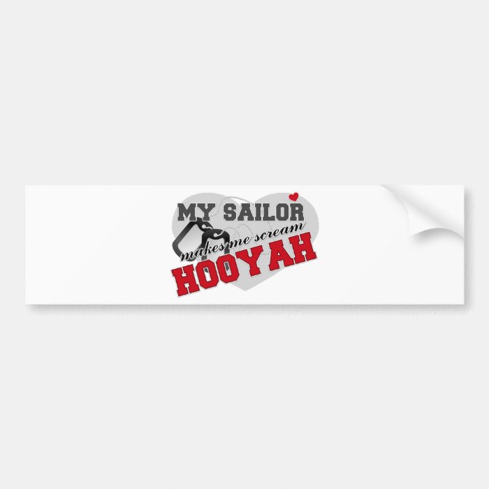 Scream HOOYAH Bumper Sticker