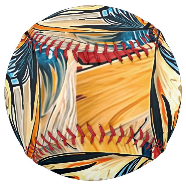 Scream inspired Softball (Front)