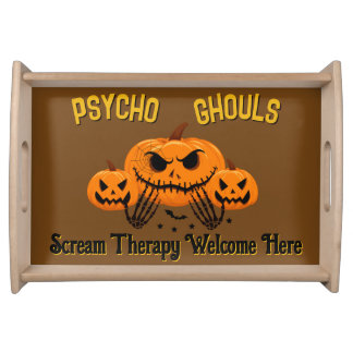 Scream Therapy Welcome Here Serving Tray