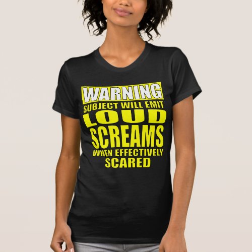 Scream_Warning T_Shirt