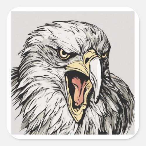 Screamin Eagle  Square Sticker