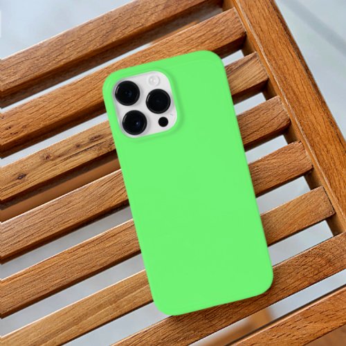 Screaminâ Green One of Best Solid Green Shades Case_Mate iPhone 14 Pro Max Case