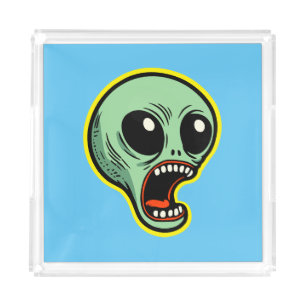 Screaming Alien Acrylic Tray
