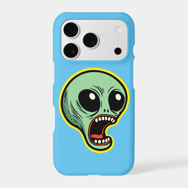 Screaming Alien Iphone Case (Back)