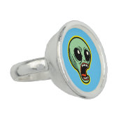 Screaming Alien Ring (Side)