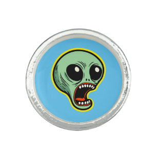 Screaming Alien Ring