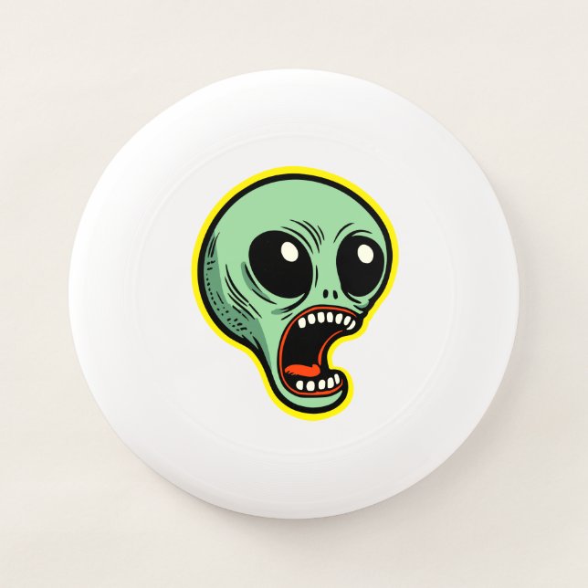 Screaming Alien Wham-O Frisbee (Front)