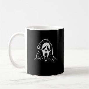 Screaming Bat Ghost Face Horror Halloween Mask Kil Coffee Mug