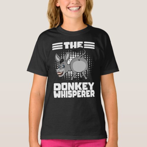 Screaming Donkey The Donkey Whisperer T_Shirt