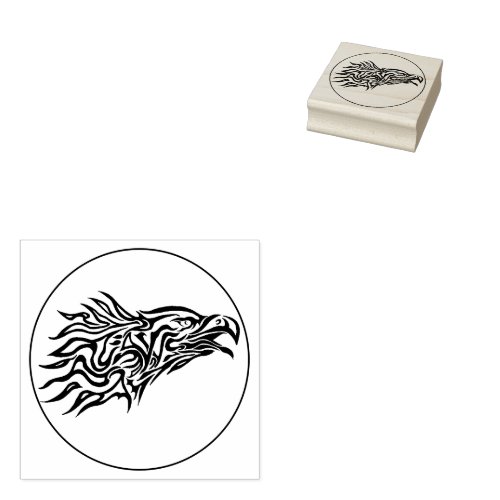 Screaming Eagle  Rubber Stamp