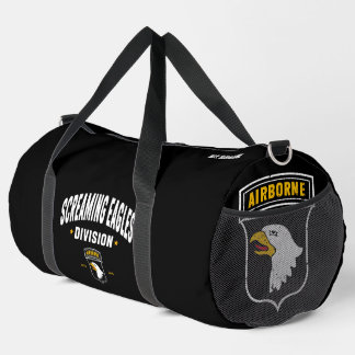 Screaming Eagles - 101st Airborne Division Custom Duffle Bag