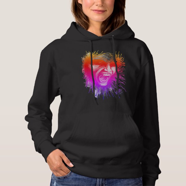Screaming Face Hoodie (Front)