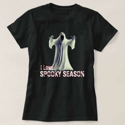 Screaming Ghost T_Shirt