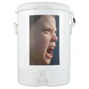 Screaming Girl Igloo beverage cooler 10 gallon
