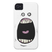 Screaming Monster iPhone 4 Case (Back)