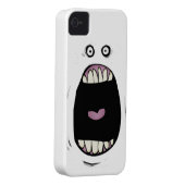 Screaming Monster iPhone 4 Case (Back/Right)