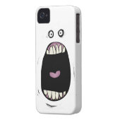 Screaming Monster iPhone 4 Case (Back Left)
