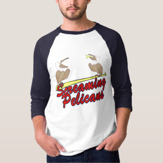Screaming Pelicans T-Shirt