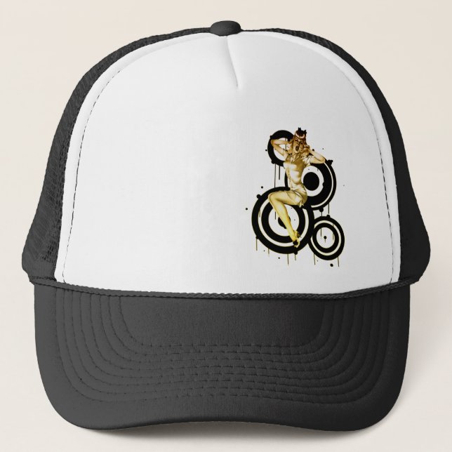 Screaming Pinup Hat (Front)
