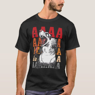 Screaming Possum Aaaa Cute Opossum Dank Meme Men T-Shirt