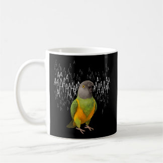 Screaming Senegal Parrot Coffee Mug