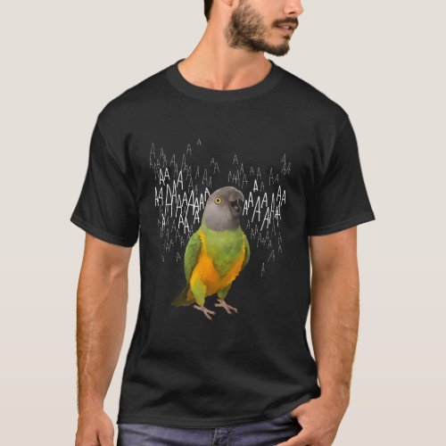 Screaming Senegal Parrot T_Shirt