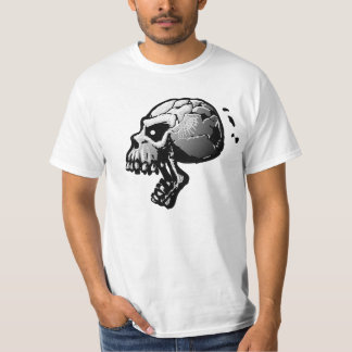 Screaming Skull B&W T-Shirt