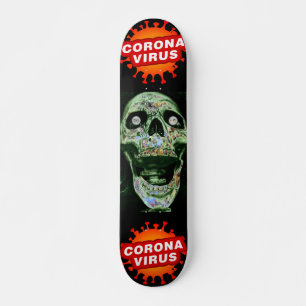 Screaming Skull Skateboard