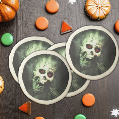 Screaming Skull Spooky Halloween