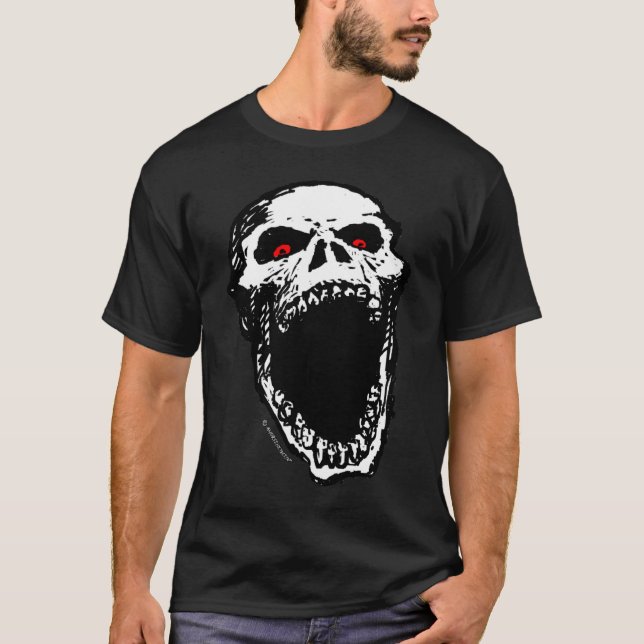 Screaming Skull T-shirt (Front)