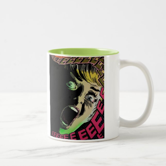 Screaming Woman POP COMIC ART Mug (Right)