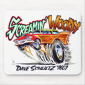 Screaming Woody Mouse Pad (Front)