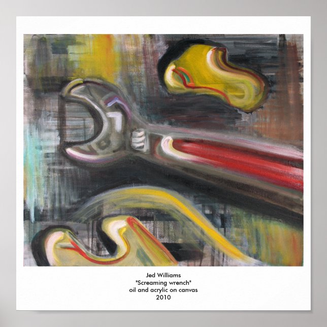 "Screaming wrench" Poster (Front)