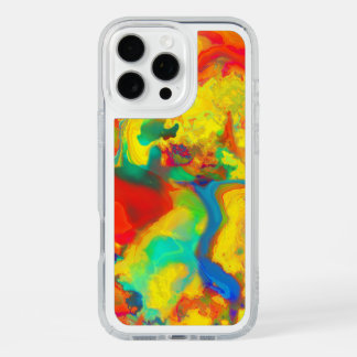Screaming Yellow Oil and Water Don't Mix iPhone 16 Pro Max Case