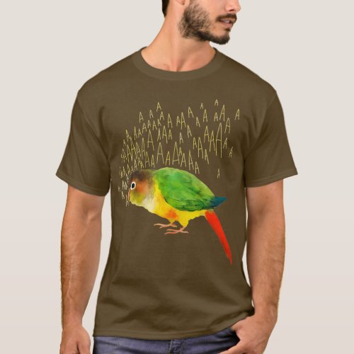 Screaming Yellow_sided Green Cheek Conure T_Shirt