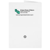 Screech Owl Cards (Back)