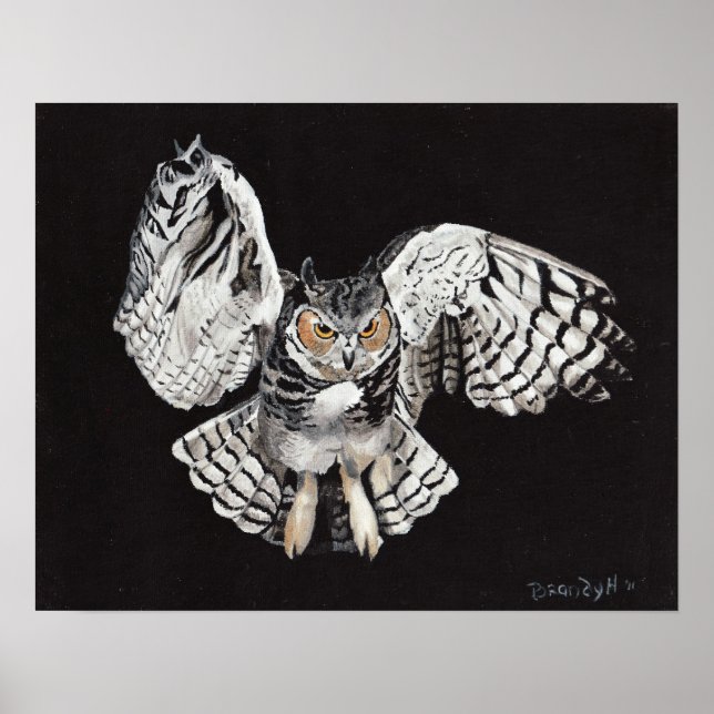 Screech Owl Poster (Front)