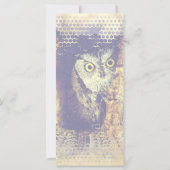 SCREECH OWL Rack Card (Back)