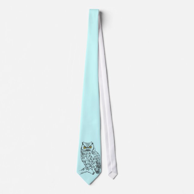 Screech Owl Tie (Front)