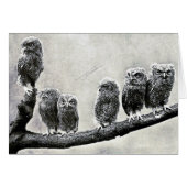 Screech Owls Card (Front Horizontal)