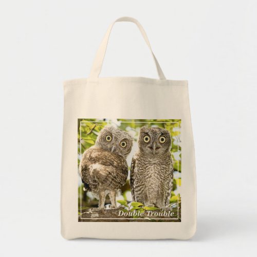 Screech Owls Chicks Tote Bag