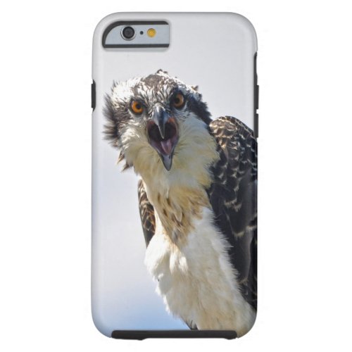 Screeching Osprey Fish_Eagle Wildlife Photograph Tough iPhone 6 Case