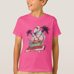 Screen Printing Flamingo T-Shirt