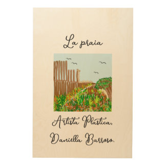 Screen Printing Wood Wall Art
